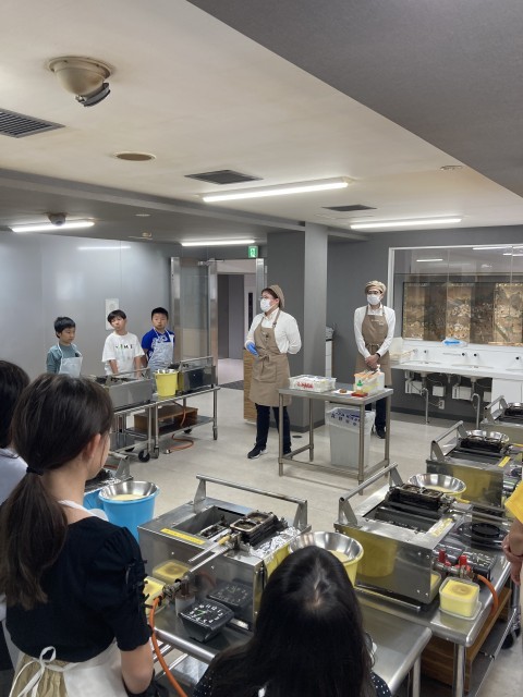 もみじ饅頭作り